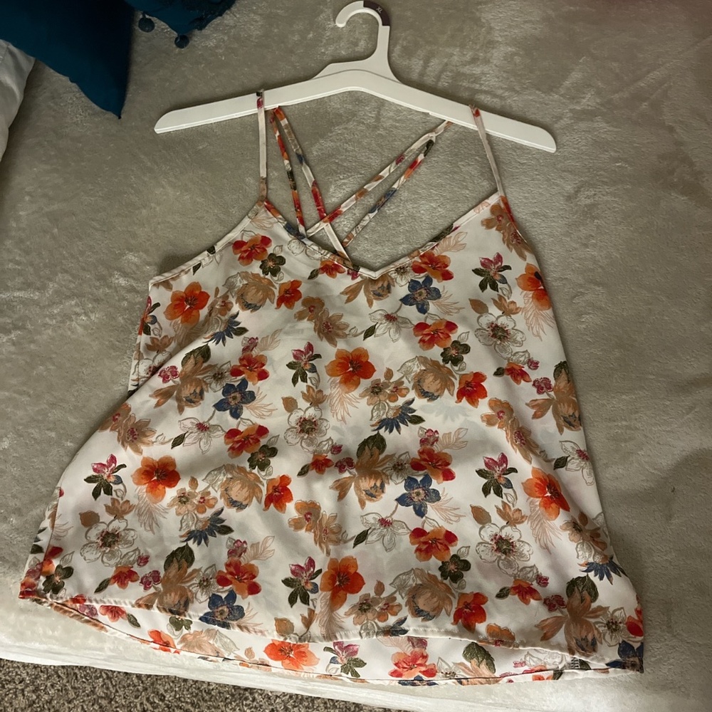 White Flower Shirt